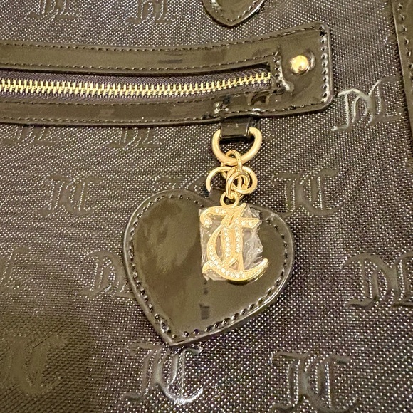 Juicy Couture Black Nailed It Tote Handbag - Picture 4 of 7